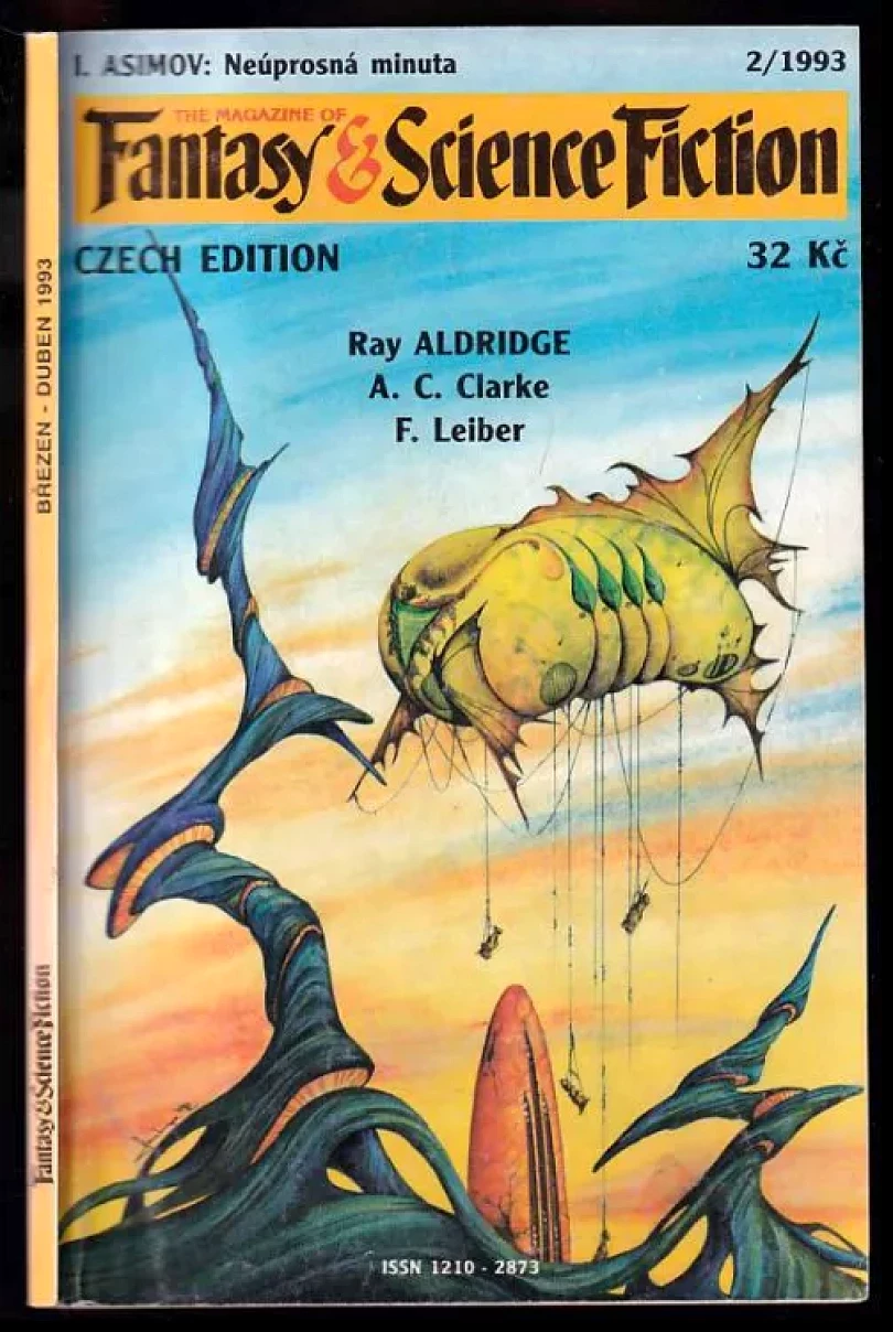 Levně Fantasy & Science Fiction - I. Asimov - Neúprosná minuta 2/1993 (Arthur Charles Clarke, 1993)