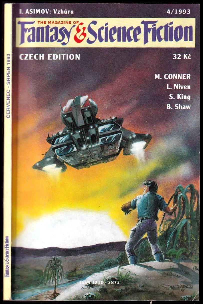 Levně Fantasy & Science Fiction 4/1993 (Stephen King, 1993)