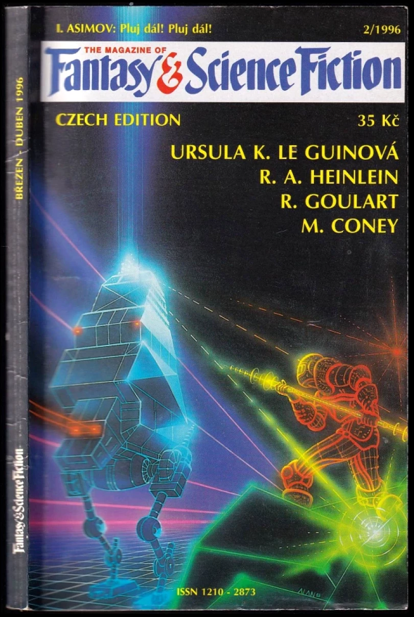 Levně Fantasy & Science Fiction (Robert A Heinlein, 1996)