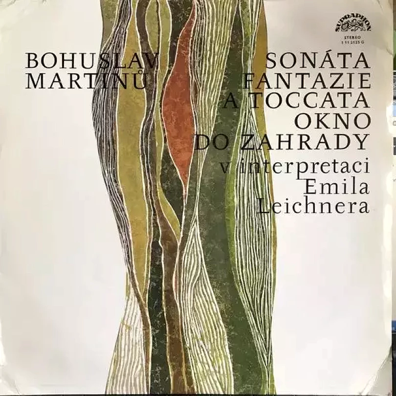 Levně Fantazie A Toccata Pro Klavír - Okno Do Zahrady - Sonata Pro Klavír (Bohuslav Martinů, 1977)