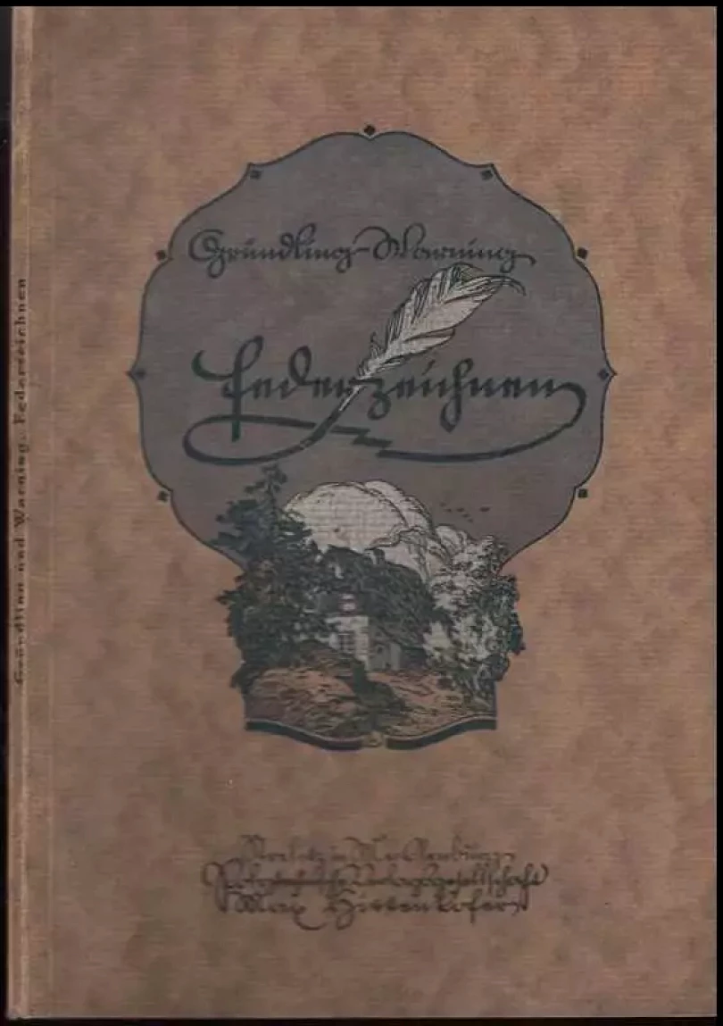 Federzeichnen (Paul Gründlich, 1920)