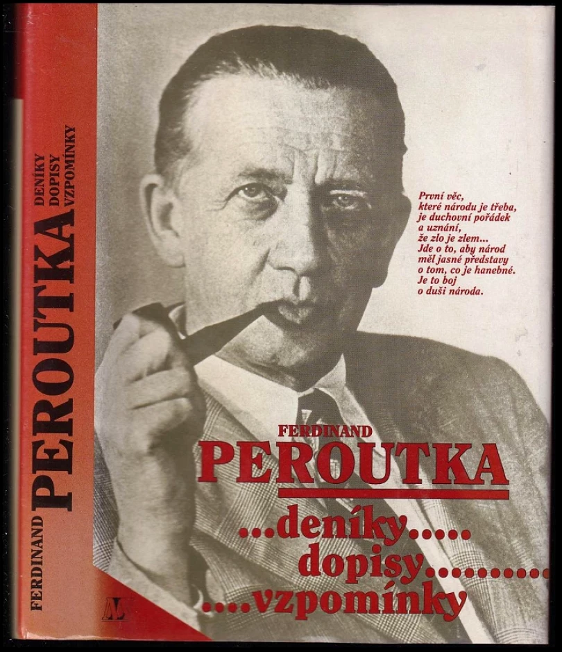 Levně Ferdinand Peroutka - deníky, dopisy, vzpomínky (Ferdinand Peroutka, 1995)