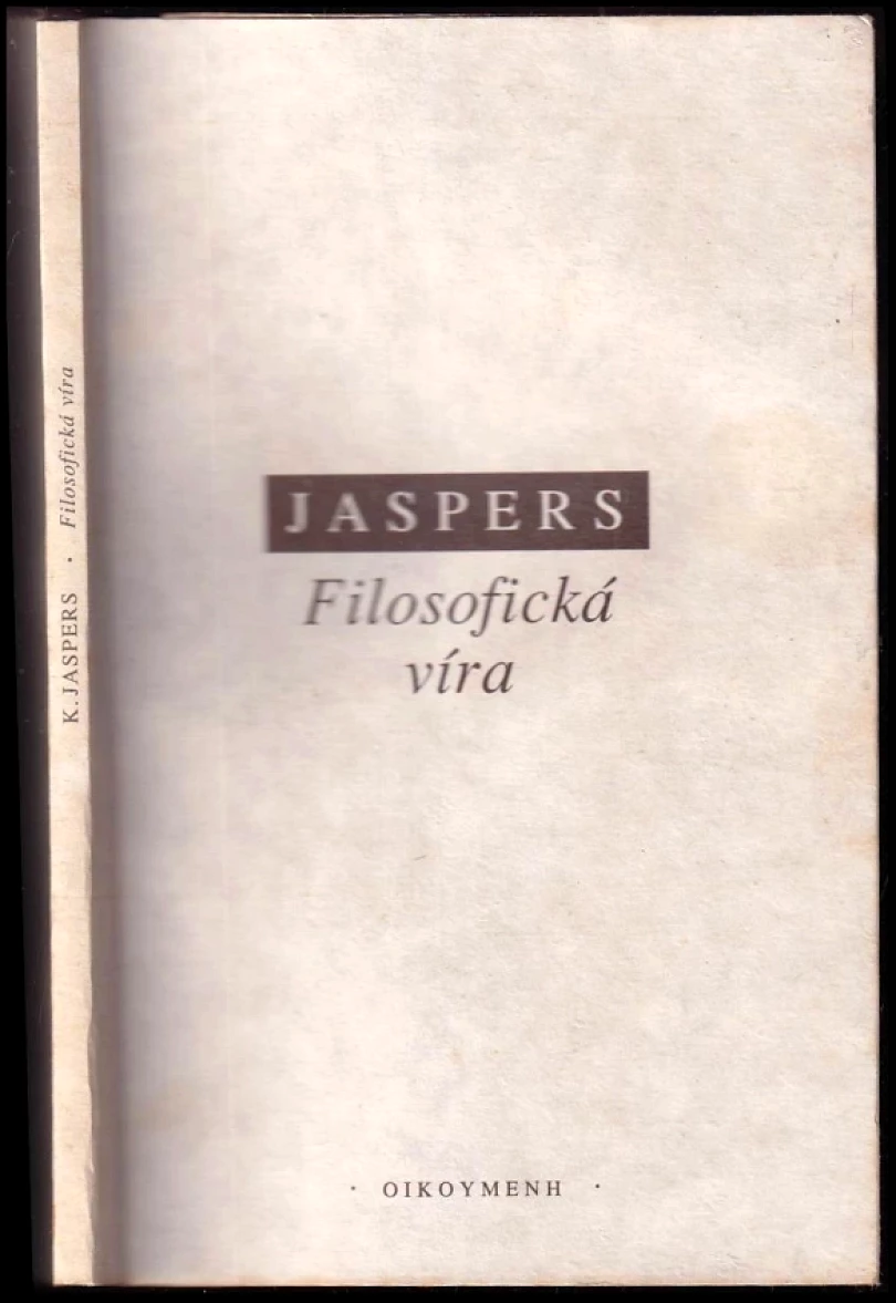 Filosofická víra (Karl Jaspers, 1994)