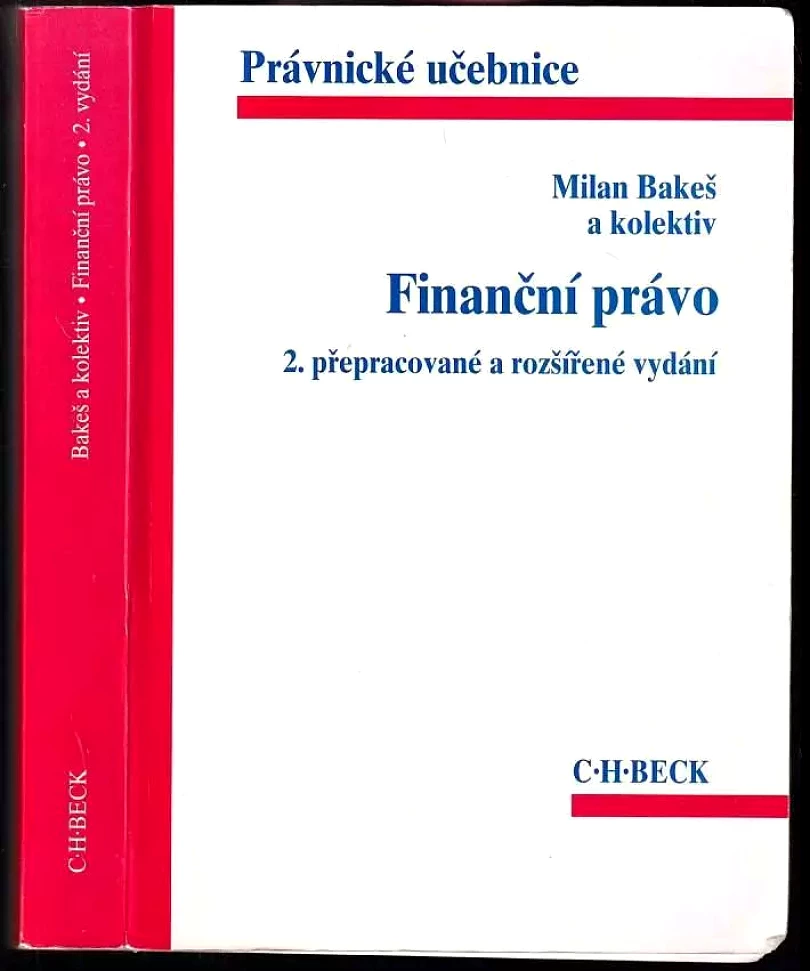 Finanční právo (Milan Bakeš, 1999)