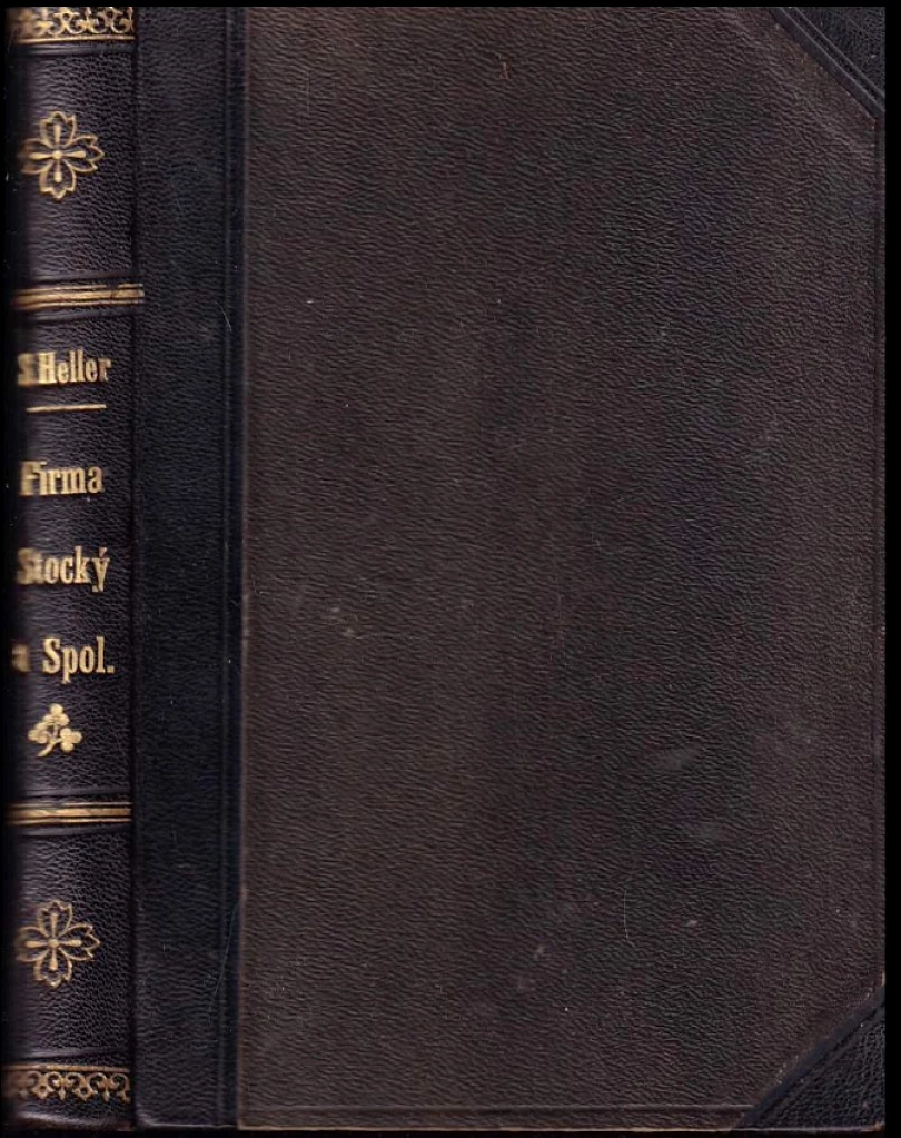 Firma Stocký a spol (Servác Heller, 1899)