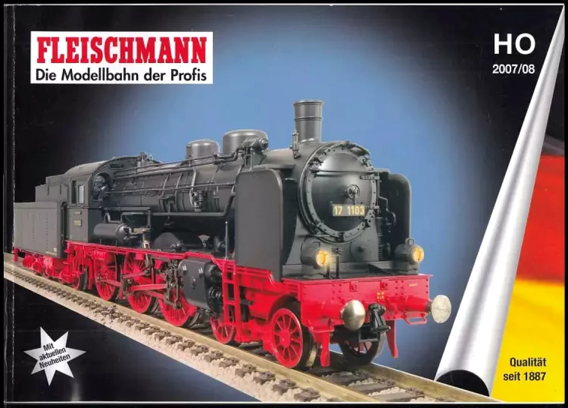Levně Fleischmann. Die Modellbahn der Profis 2007/08 (Gebr. Fleischmann, 2007)