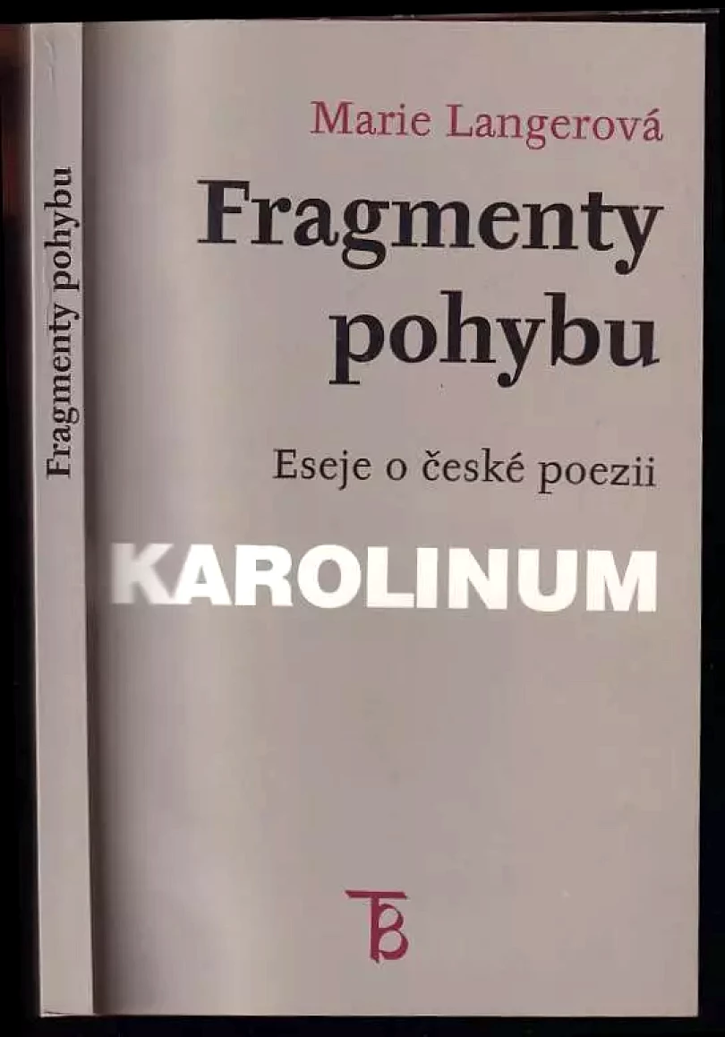 Levně Fragmenty pohybu : eseje o české poezii (Marie Langerová, 1998)