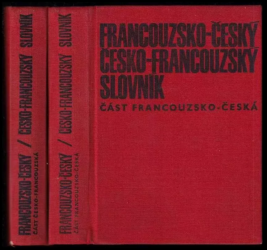 Francouzsko-český, česko-francouzský slovník : Díl 1-2 (, 1972)