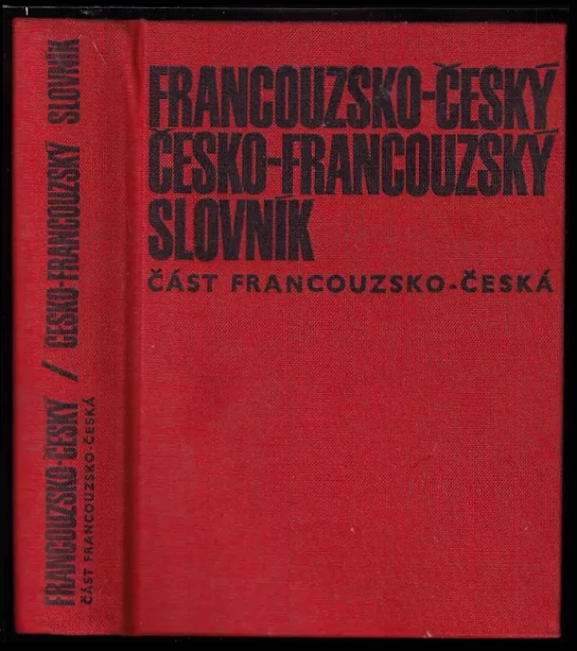 Francouzsko-český, česko-francouzský slovník (Vladimír Buben, 1961)