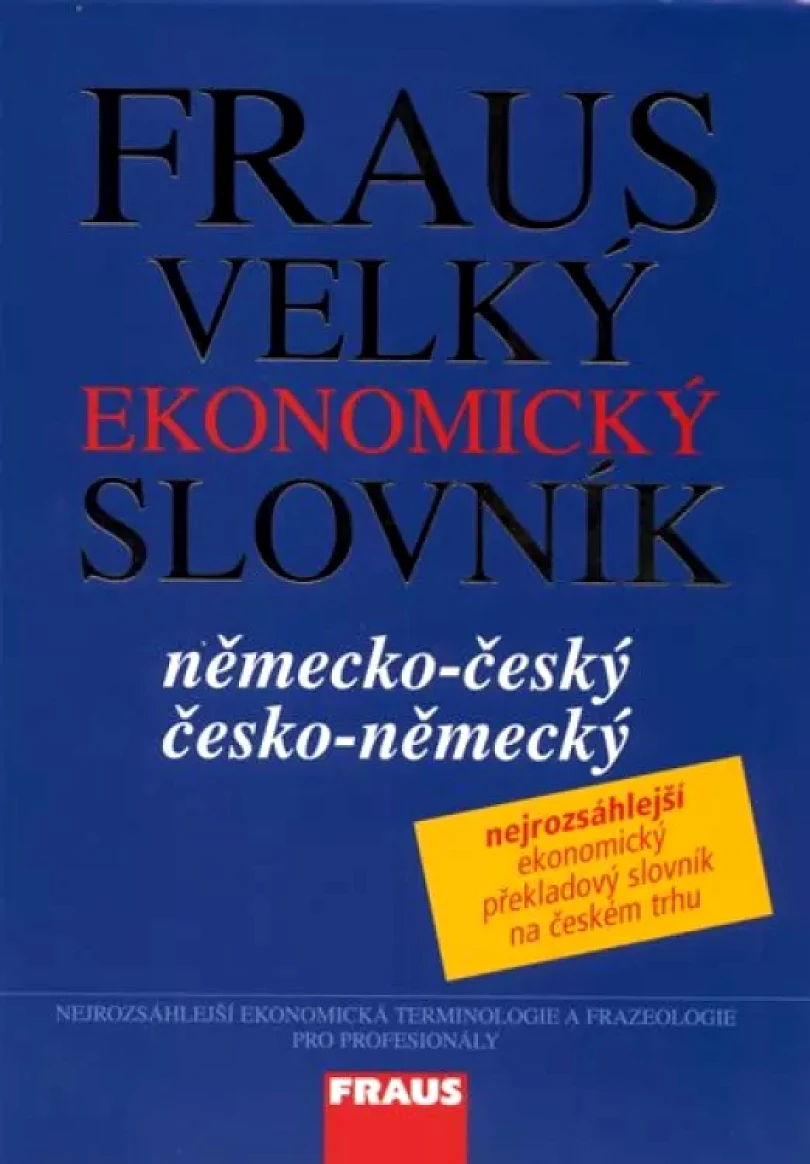Fraus velký ekonomický slovník (, 2008)
