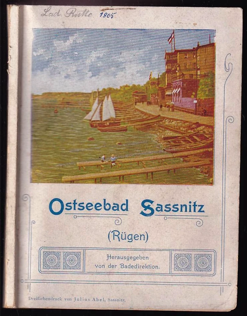 Levně Führer durch das Ostseebad Sassnitz (, 1905)