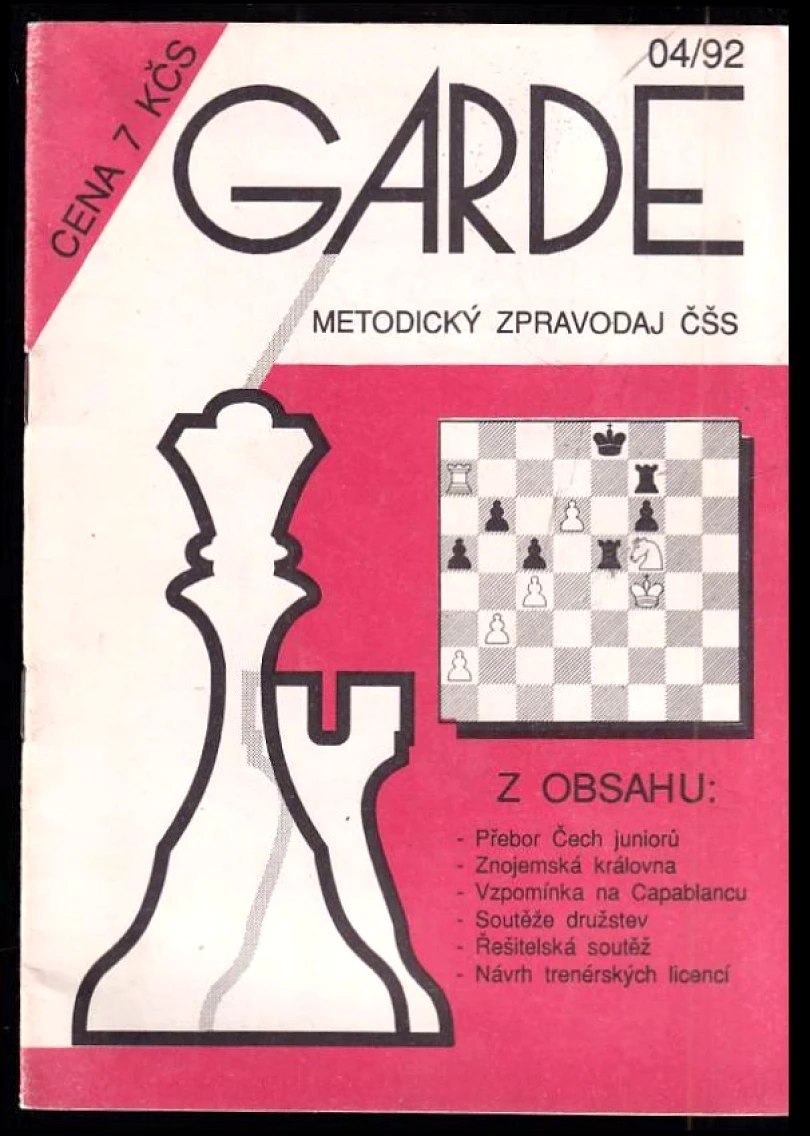 Levně GARDE - metodický zpravodaj ČŠS 04/92 (, 1992)