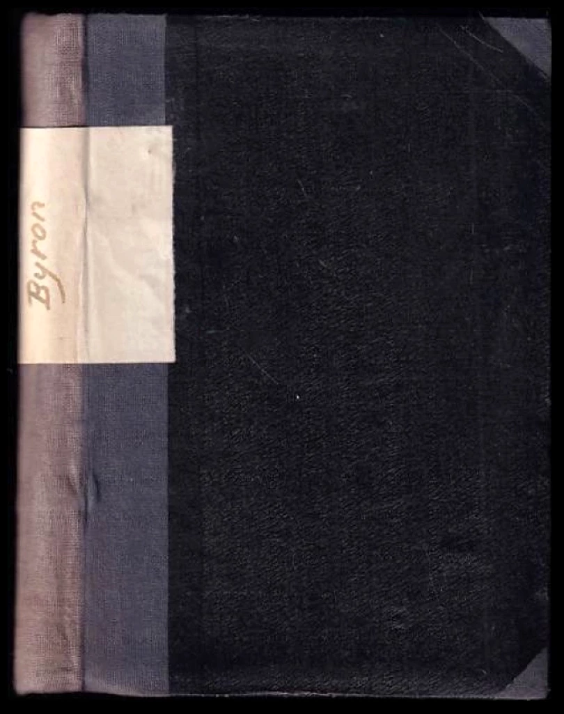 Levně George Gordon Byron: Lara + Manfred + Giaur (George Gordon Byron, 1901)