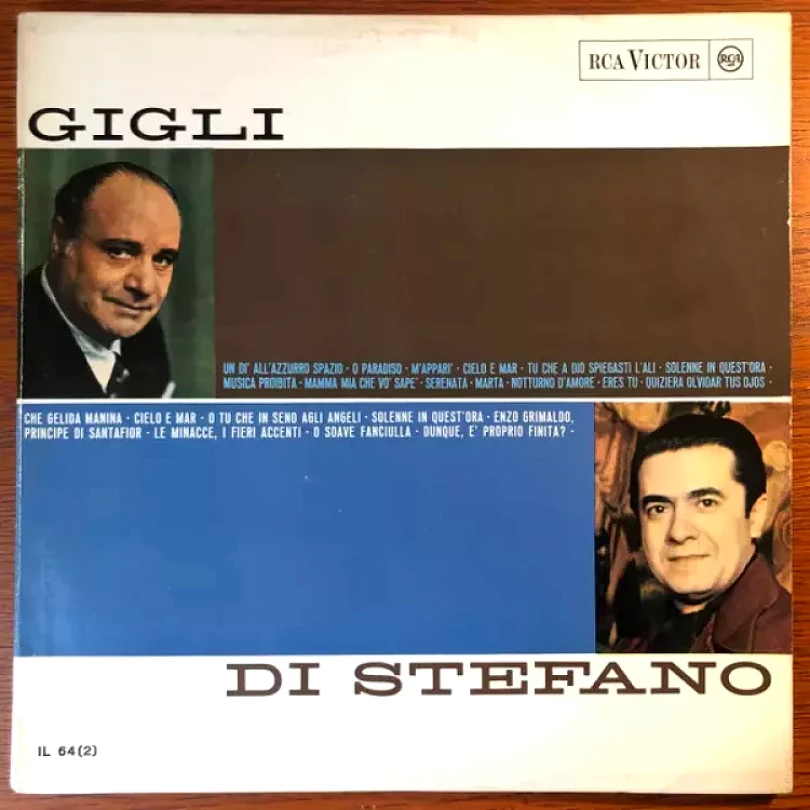 Levně Gigli / Di Stefano (2xLP) (Beniamino Gigli, 1962)