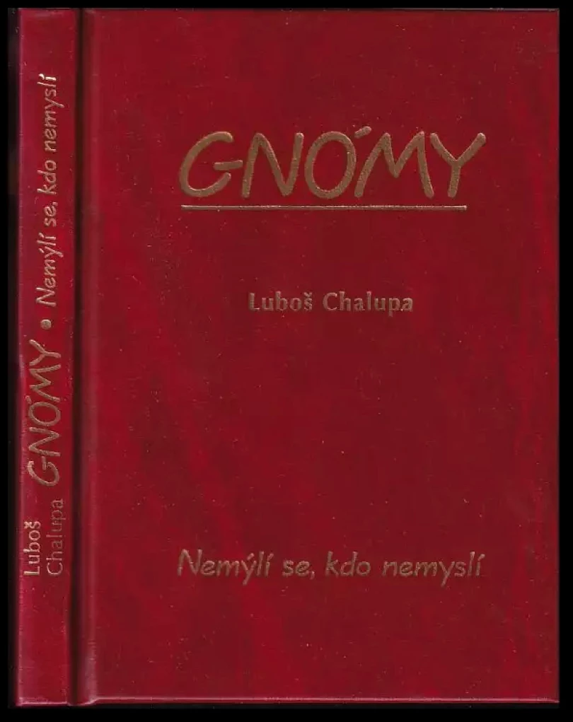 Gnómy : nemýlí se, kdo nemyslí (Luboš Chalupa, 2003)