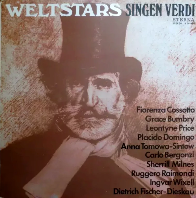 Levně Weltstars Singen Verdi (Giuseppe Verdi, 1977)