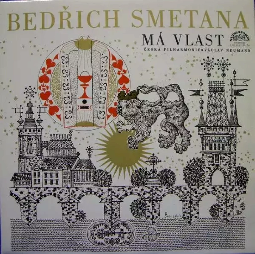 Levně Má Vlast (2xLP) (77 2) (The Czech Philharmonic Orchestra, 1977)