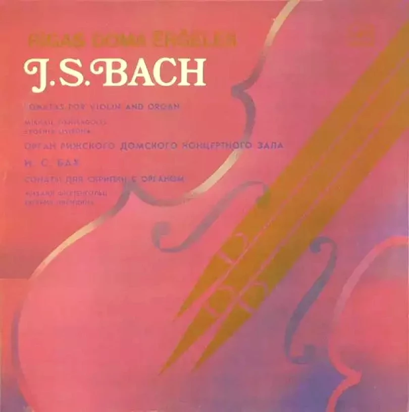 Levně Sonatas For Violin And Organ (Johann Sebastian Bach, 1986)