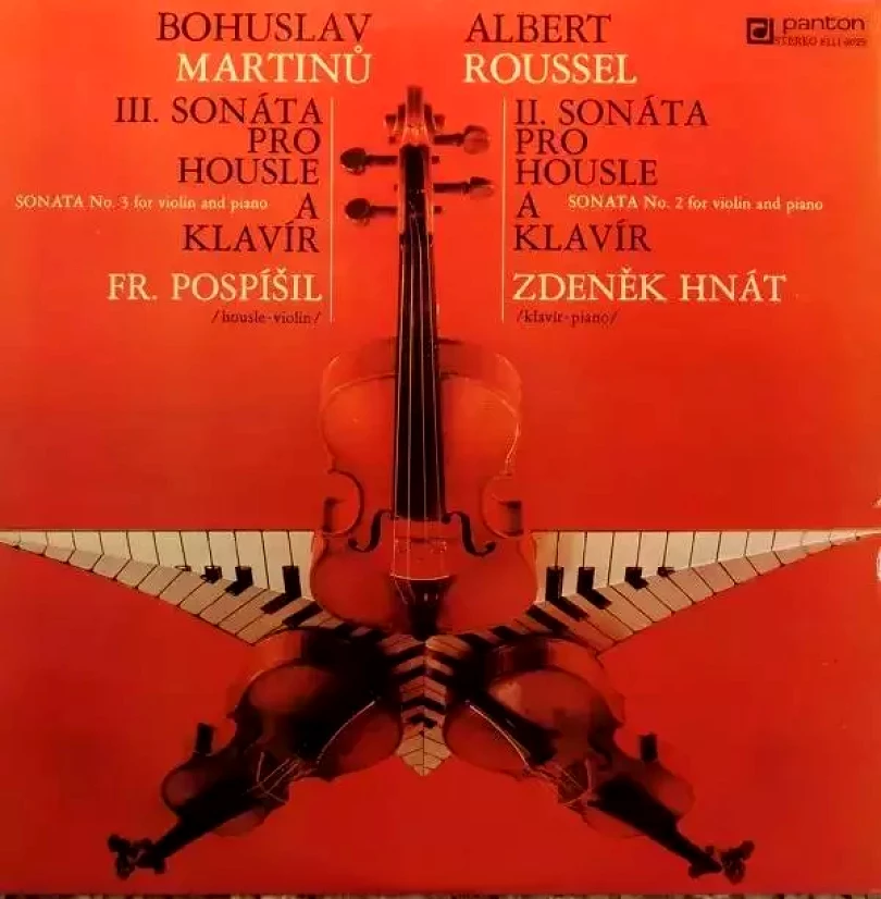 Levně III. Sonáta Pro Housle A Klavír / II. Sonáta Pro Housle A Klavír (Bohuslav Martinů, 1980)