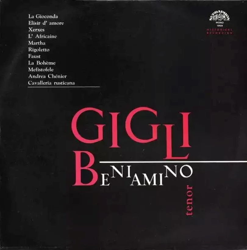 Levně Recital (Beniamino Gigli, 1974)