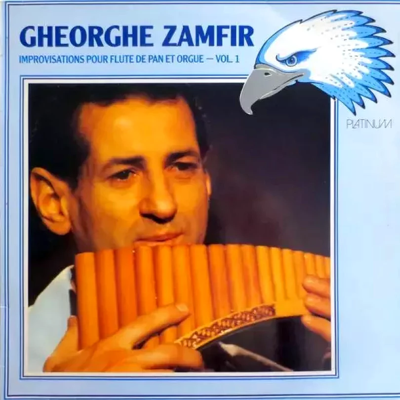 Levně Improvisations Pour Flute De Pan Et Orgue - Vol. 1 (Gheorghe Zamfir, 1976)