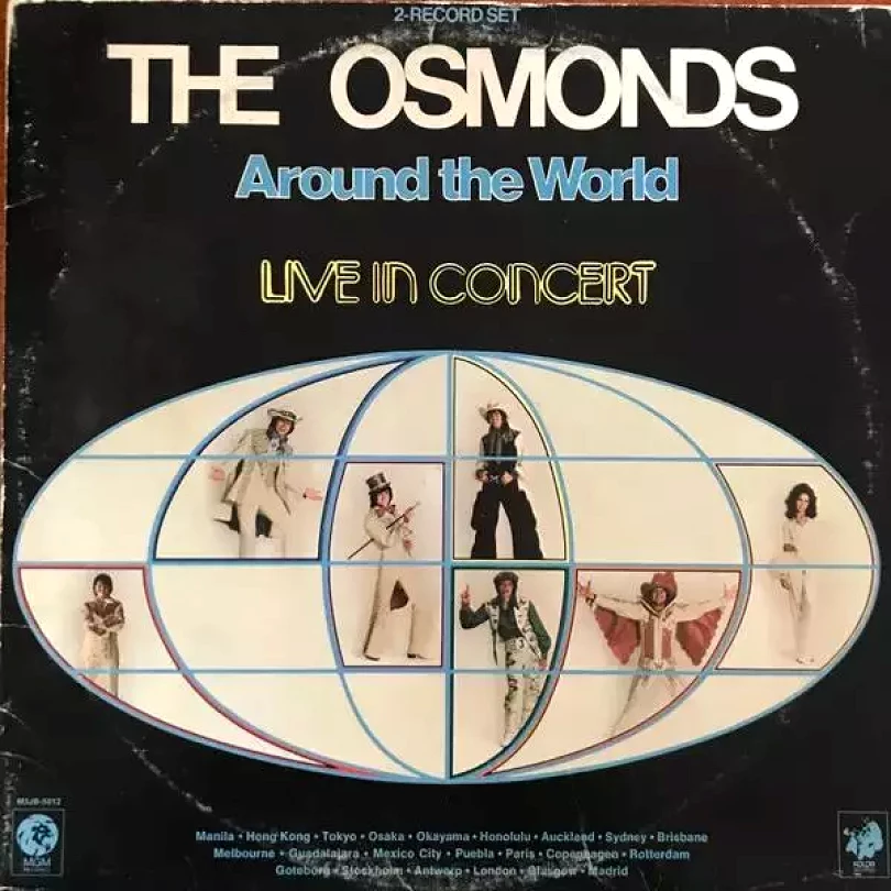 Levně Around The World - Live In Concert (The Osmonds, 1975)