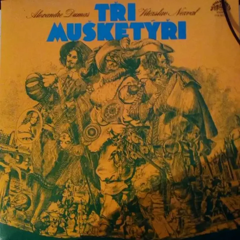 Levně Tři Mušketýři (Vítězslav Nezval, 1979)
