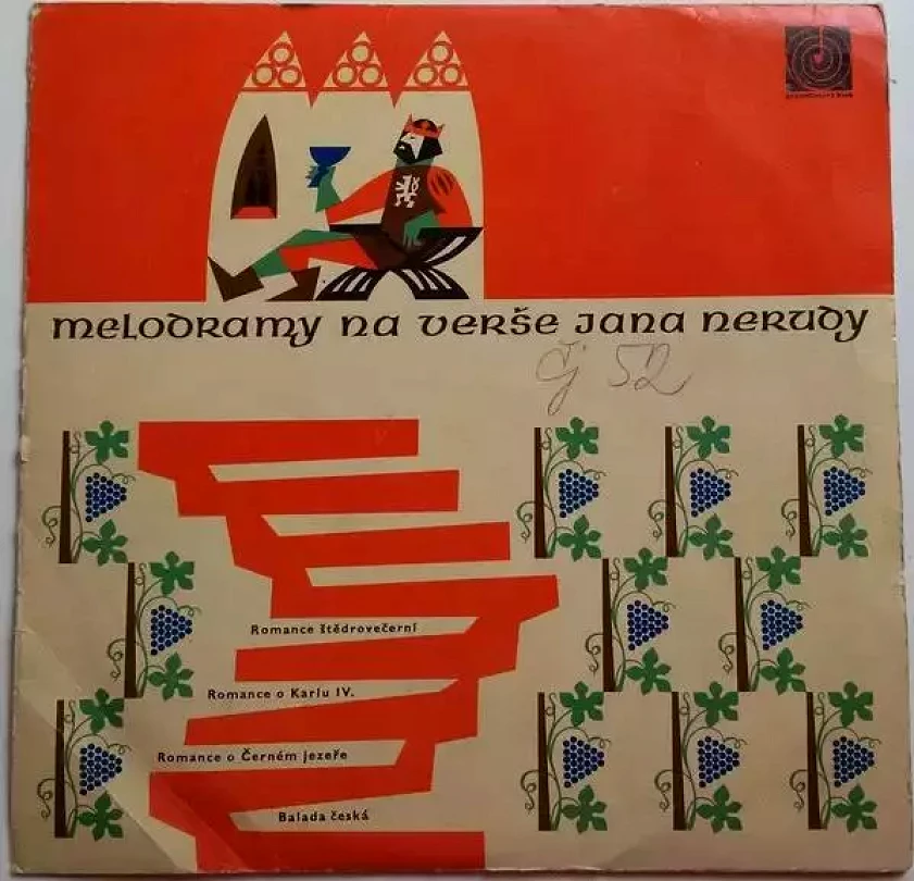 Levně Melodramy Na Verše Jana Nerudy (Josef Bohuslav Foerster, 1962)