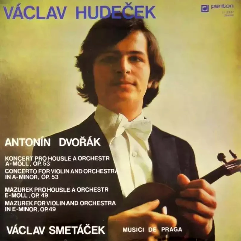 Levně Koncert Pro Housle A Orchestr A-Moll, Op. 53 - Mazurek Pro Housle A Orchestr E-Moll, Op. 49 (Antonín Dvořák, 1974)