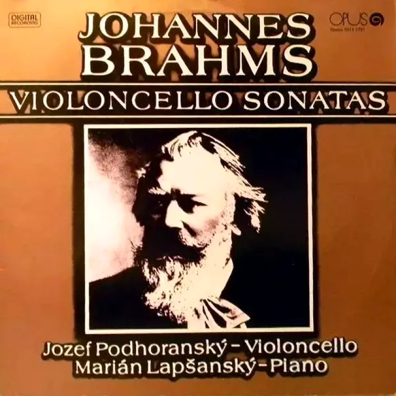 Levně Violoncello Sonatas (Johannes Brahms, 1988)