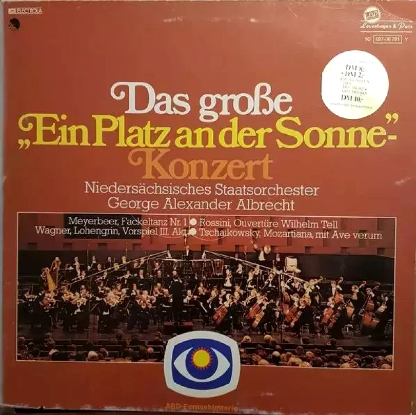 Levně Das Große "Ein Platz An Der Sonne"-Konzert (Niedersächsisches Staatsorchester Hannover, 1978)