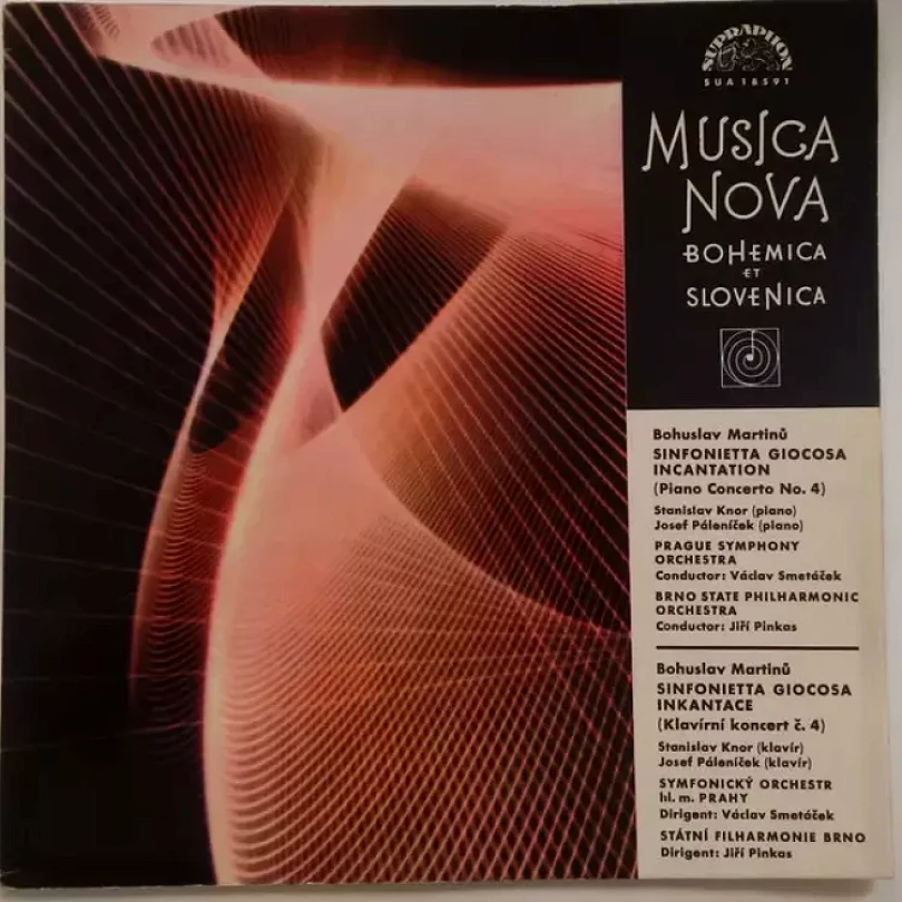 Levně Sinfonietta Giocosa / Incantation (Piano Concerto No. 4) (Bohuslav Martinů, 1964)