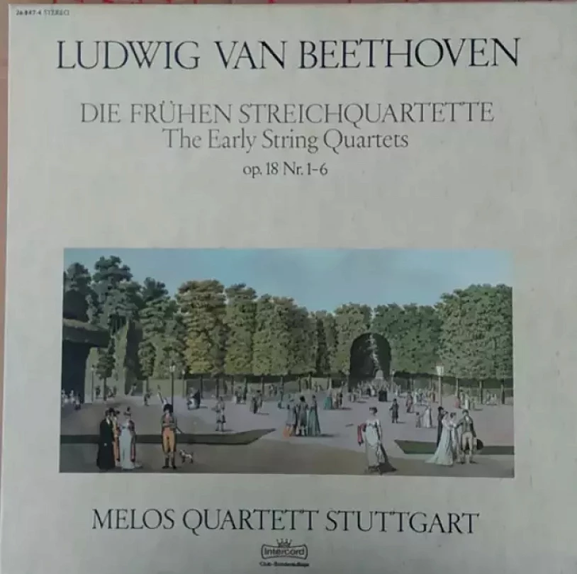 Levně Die Frühen Streichquartette Op. 18 Nr. 1-6 (Ludwig van Beethoven, 1986)