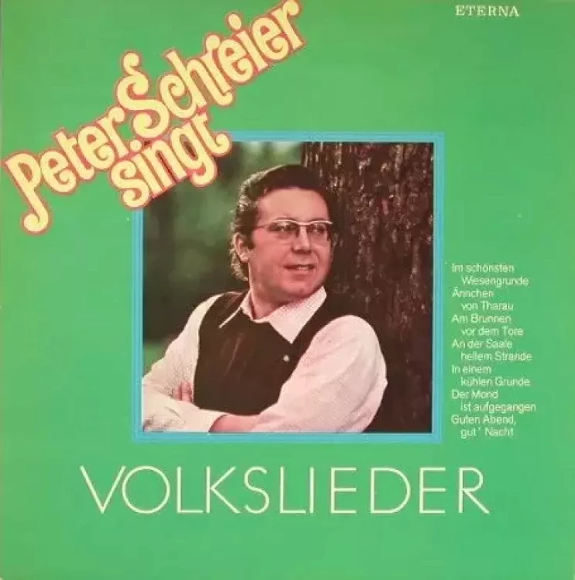 Levně Peter Schreier Singt Volkslieder (Peter Schreier, 1976)