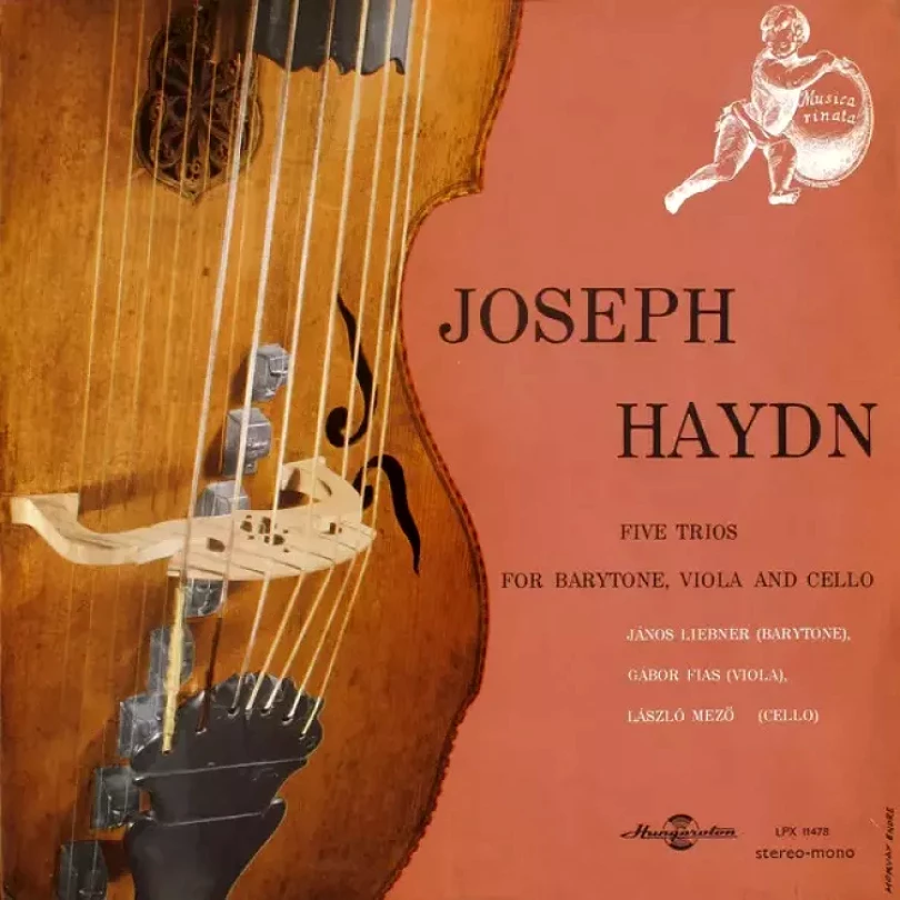 Levně Five Trios For Barytone, Viola And Cello (Joseph Haydn, )
