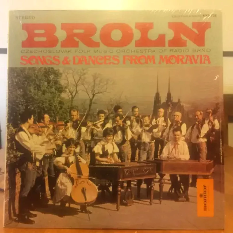 Levně Songs & Dances From Moravia (Brněnský Rozhlasový Orchestr Lidových Nástrojů, 1971)