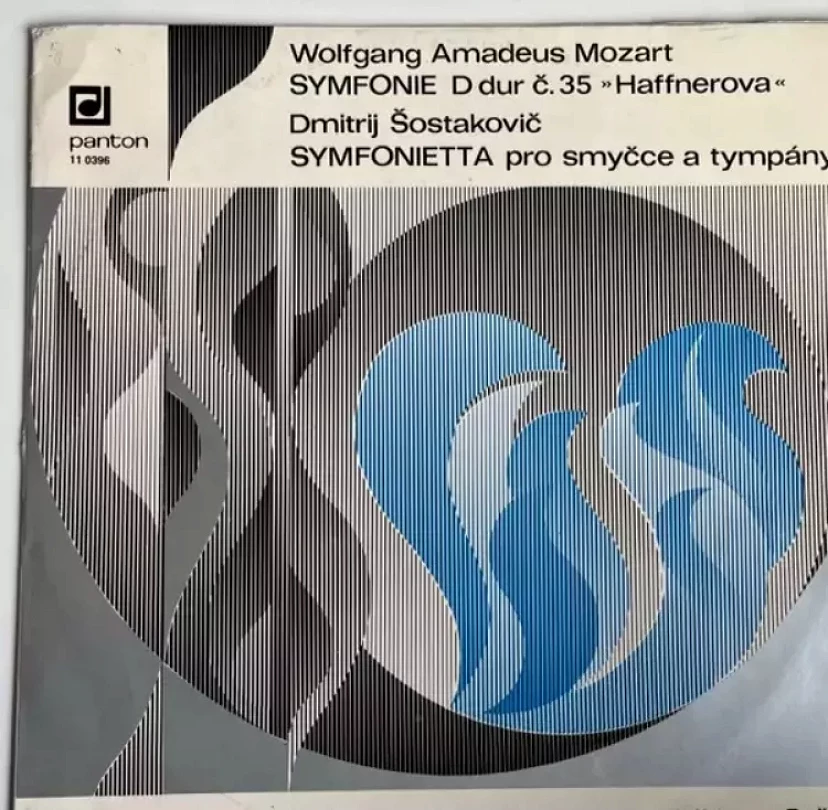 Levně Wolfgang Amadeus Mozart Symfonie D DUR (Haffnerova) k.s. 385 (Východočeský státní komorní orchestr Pardubice, 1974)