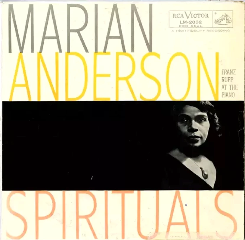 Levně Spirituals (Marian Anderson, 1956)