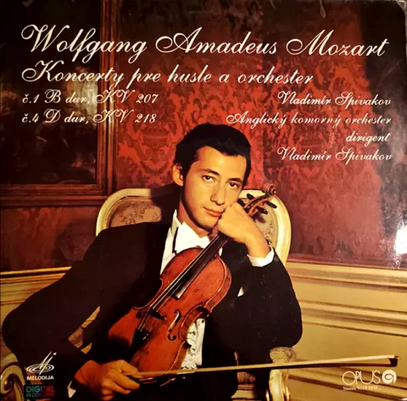 Levně Koncerty Pre Husle A Orchester Č. 1 B Dur KV 207 / Č. 4 D Dur KV 218 (Wolfgang Amadeus Mozart, 1987)