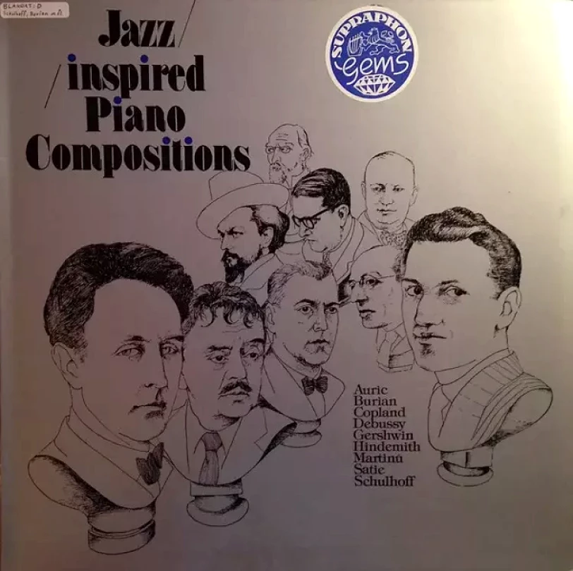 Levně Jazz-Inspired Piano Compositions (Bohuslav Martinů, 1984)