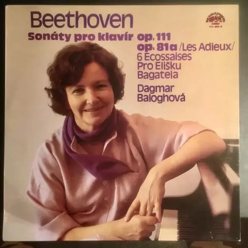Levně Sonaty pro klavir op.111 op.61 (Dagmar Baloghová, 1979)