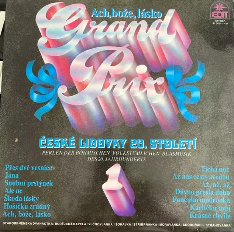 Levně Ach, Bože, Lásko - Grand Prix České Lidovky 20. Století (1) (Various, 1991)
