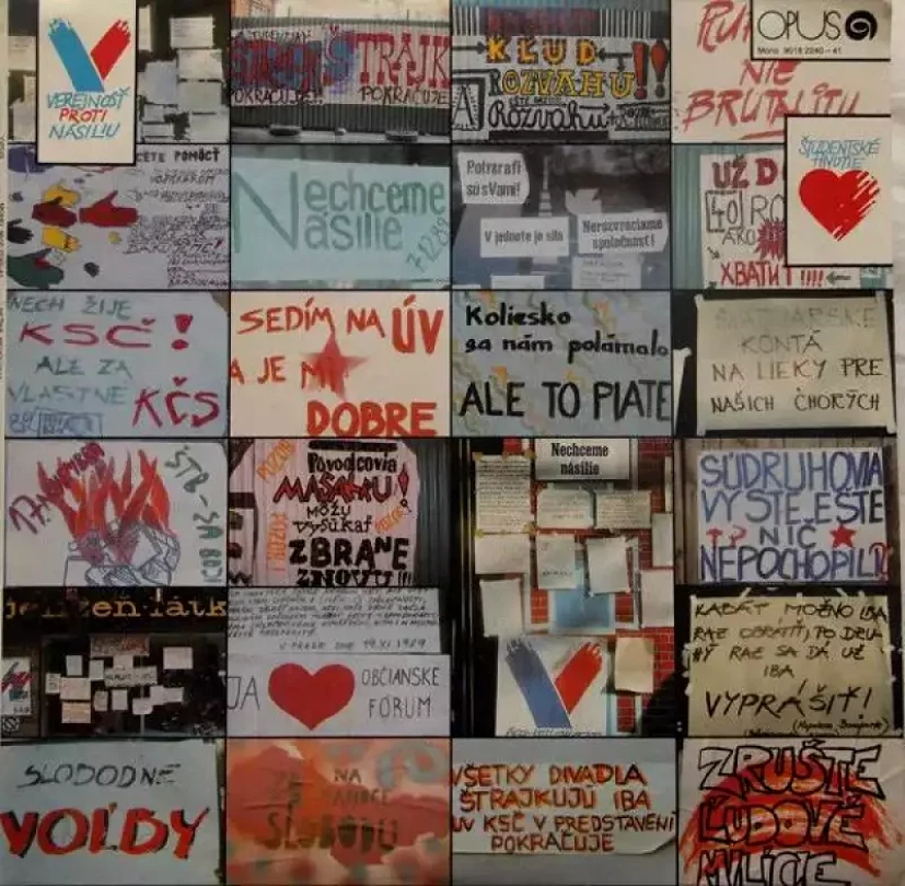 Levně Nežná Revolúcia / Dokumenty, Ktoré Hovoria (Various, 1990)