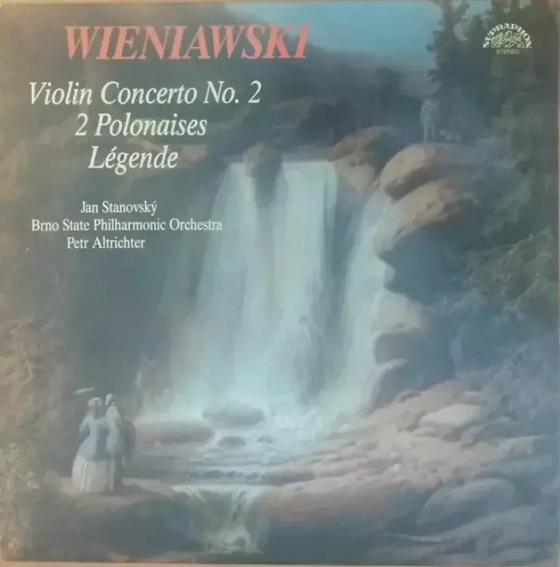 Levně Violin Concerto No. 2 / 2 Polonaises / Légende (Brno State Philharmonic Orchestra, 1988)