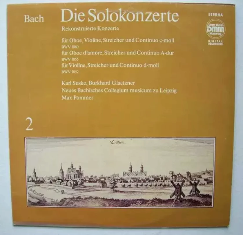 Levně Die Solokonzerte 2, Rekonstruierte Konzerte (Johann Sebastian Bach, 1988)