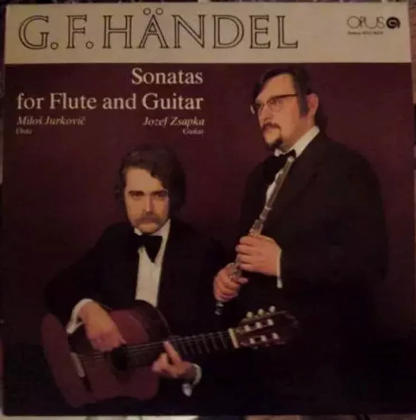 Levně Sonatas For Flute And Guitar (Georg Friedrich Händel, 1984)