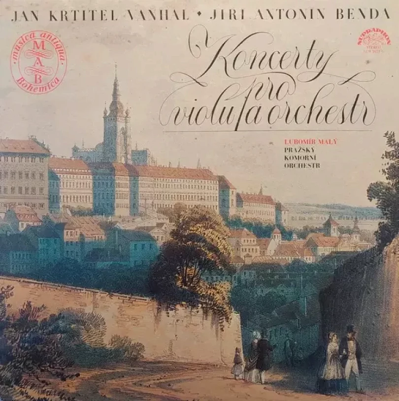 Levně Koncerty Pro Violu A Orchestr (Johann Baptist Vanhal, 1980)