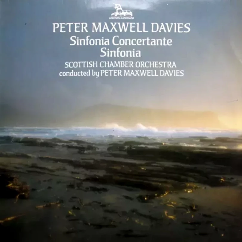 Levně Sinfonia Concertante / Sinfonia (Peter Maxwell Davies, 1986)