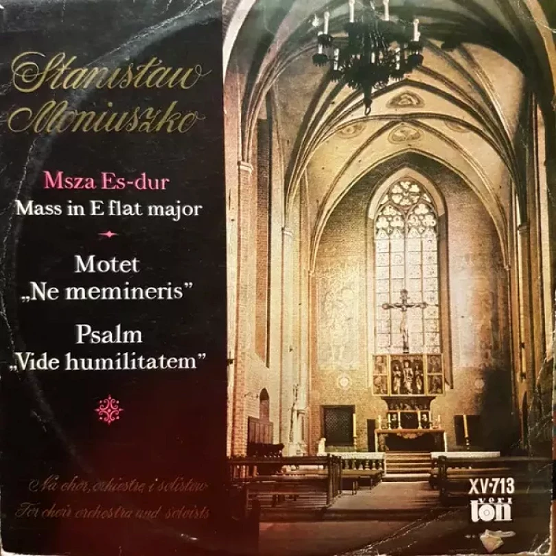 Levně Msza Es-dur, Motet "Ne Memineris", Psalm "Vide Humilitatem" (Stanisław Moniuszko, )