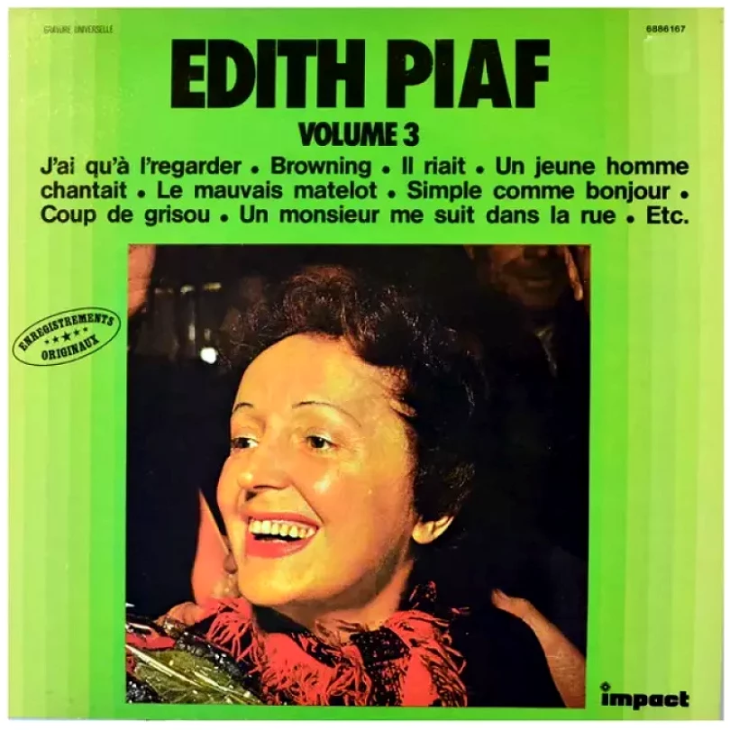 Levně Edith Piaf Volume 3 (Edith Piaf, )